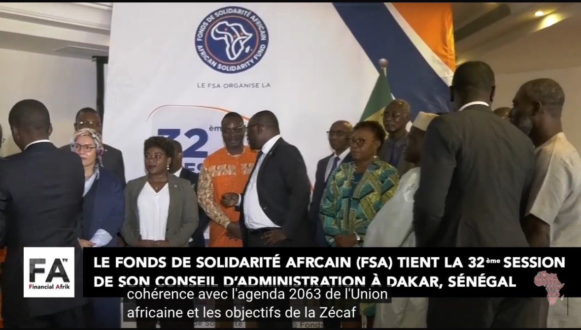 Temps forts du conseil d’administration du Fonds de Solidarité Africain (FSA)