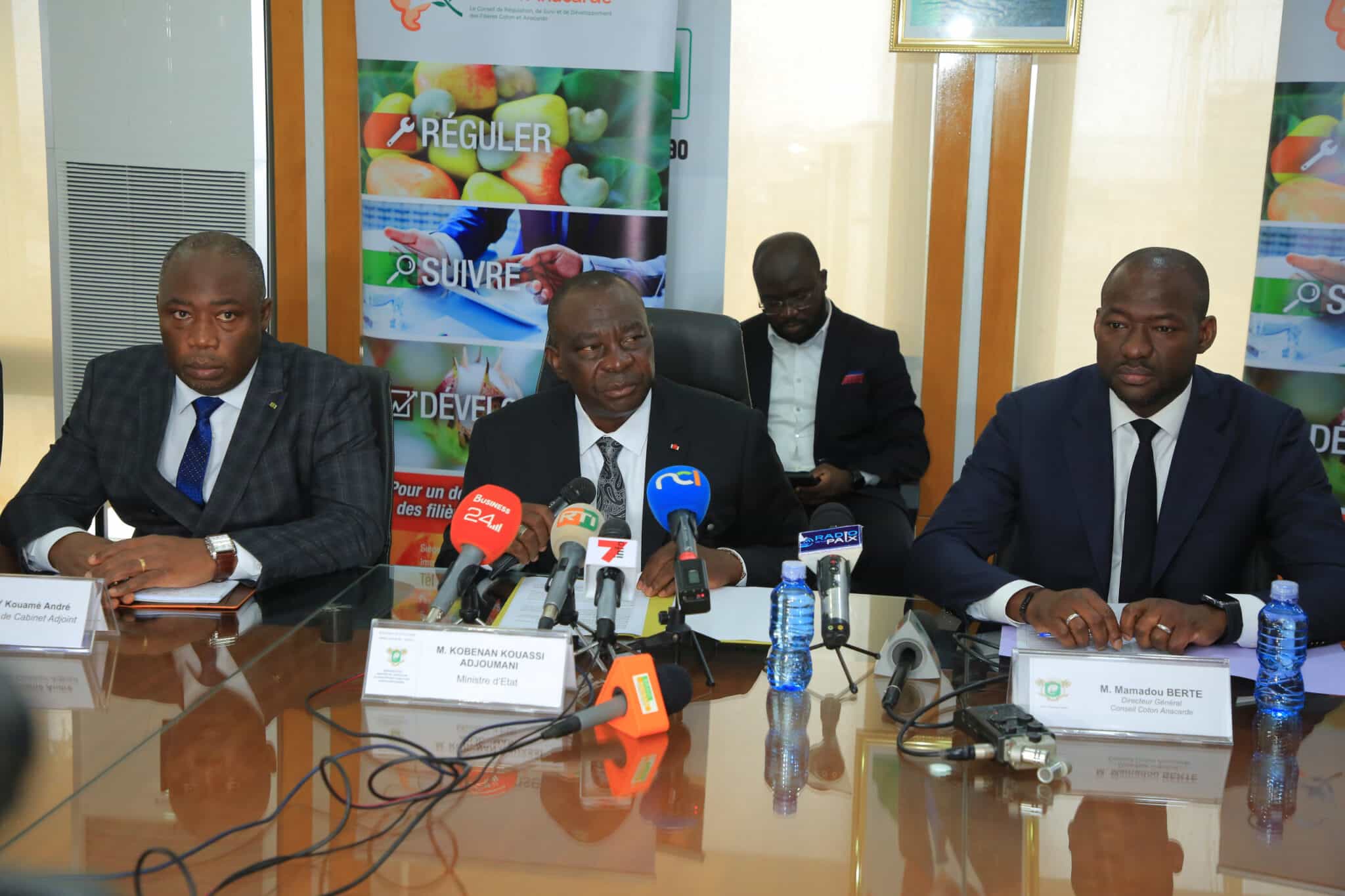Côte d’Ivoire : Les prix du coton graine 2025-2026 maintenus à 310 FCFA/Kg