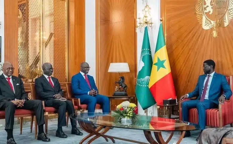 Sénégal : Simon Tiemtoré, PDG du groupe Vista, reçu par Bassirou Diomaye Faye