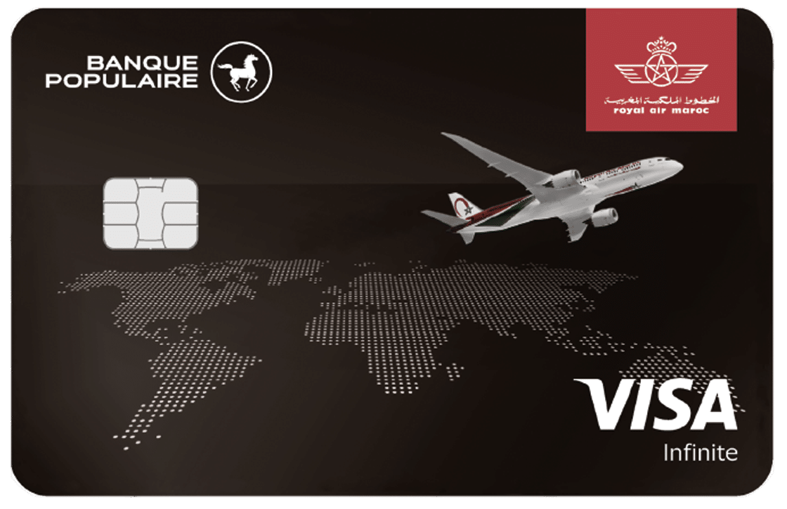 La Banque Populaire lance une carte Infinite co-brandée Royal Air Maroc