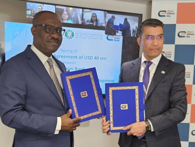 La BIDC obtient une ligne de crédit commercial de 40 millions de dollars américains auprès de India Exim Bank pour soutenir des projets de développement en Afrique