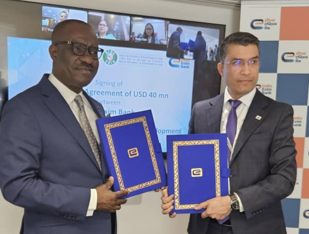 BIDC scelle un accord de 40 millions USD avec India Exim Bank pour financer des projets en Afrique de l’Ouest