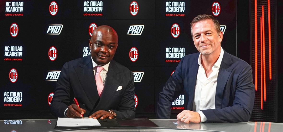 Breaking News – AC Milan et Detect Pro Fund de Mike Coffi investissent en Côte d’Ivoire avec une Academy Pro