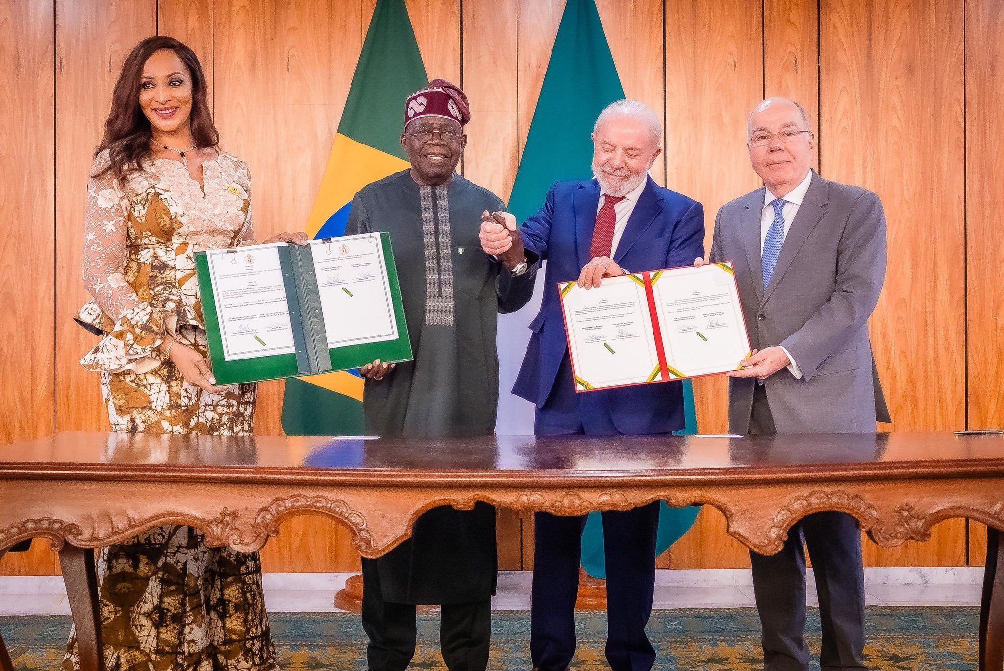 Le président Tinubu obtient le retour de Petrobras au Nigeria