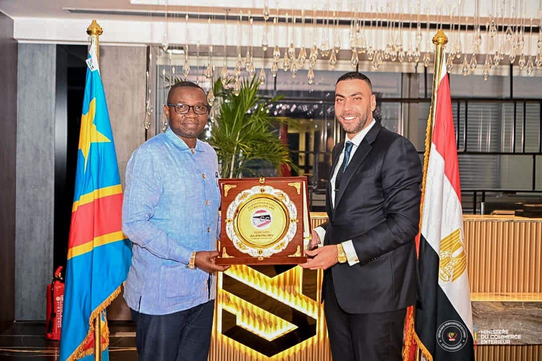 Echanges commerciaux: la RDC et l&rsquo;Égypte veulent atteindre le cap du milliard de dollars  d’ici 2028
