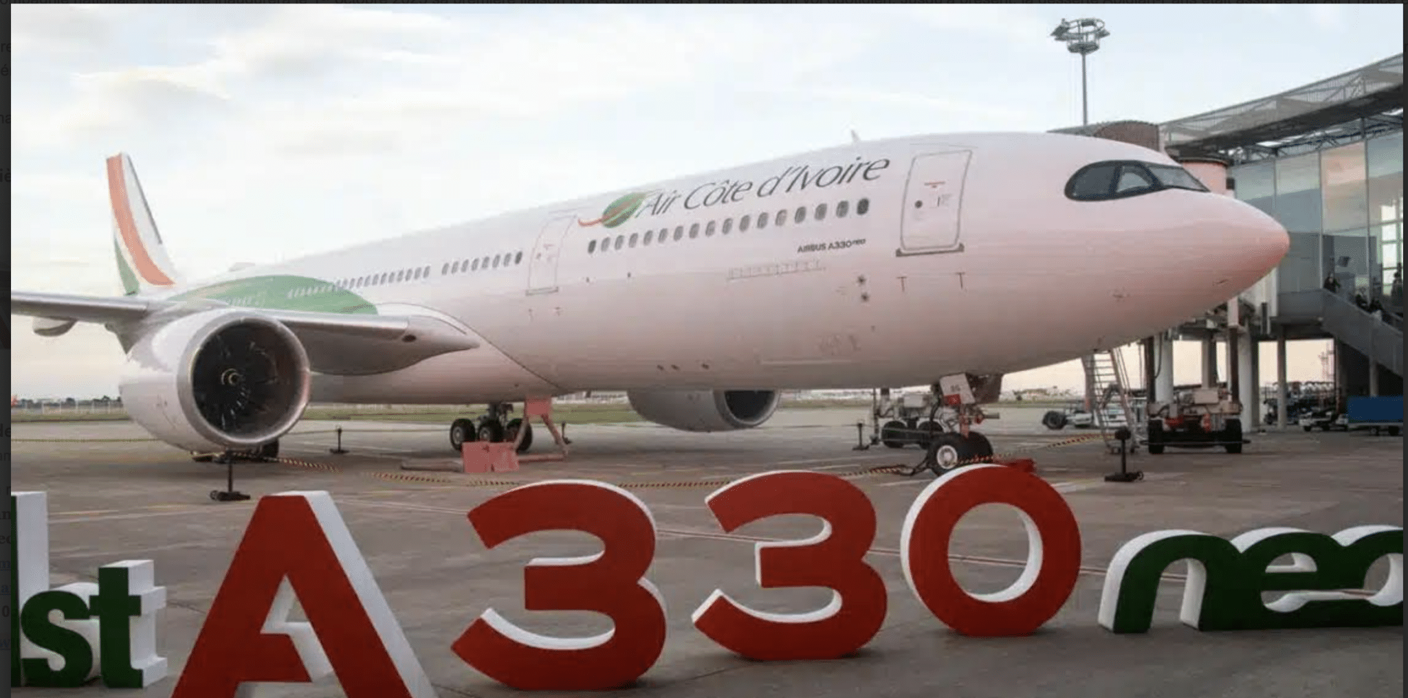 Air Côte d’Ivoire réceptionne son premier Airbus A330-900neo