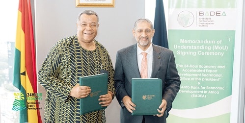 La BADEA accorde 500 millions USD au Ghana pour l’initiative « Économie 24h/24 »