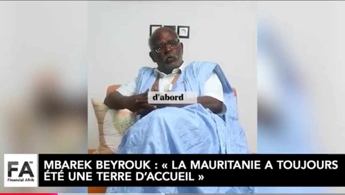 Mbarek Beyrouk : « La Mauritanie a toujours été une terre d’accueil »