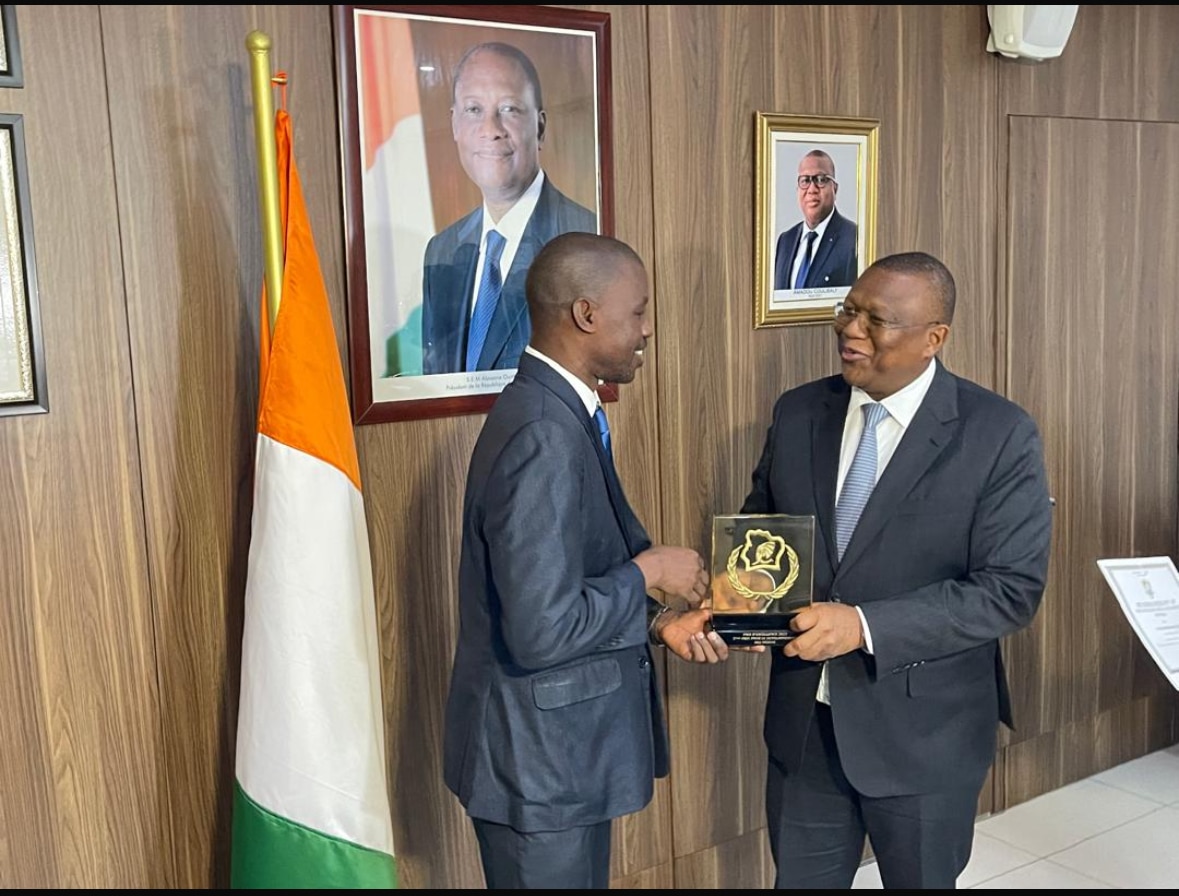 Côte d’Ivoire : Barthélemy Kouamé distingué au Prix National d’Excellence