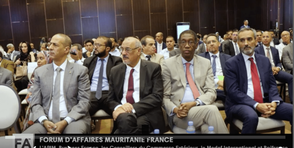 Temps forts du forum d’affaires Mauritanie-France