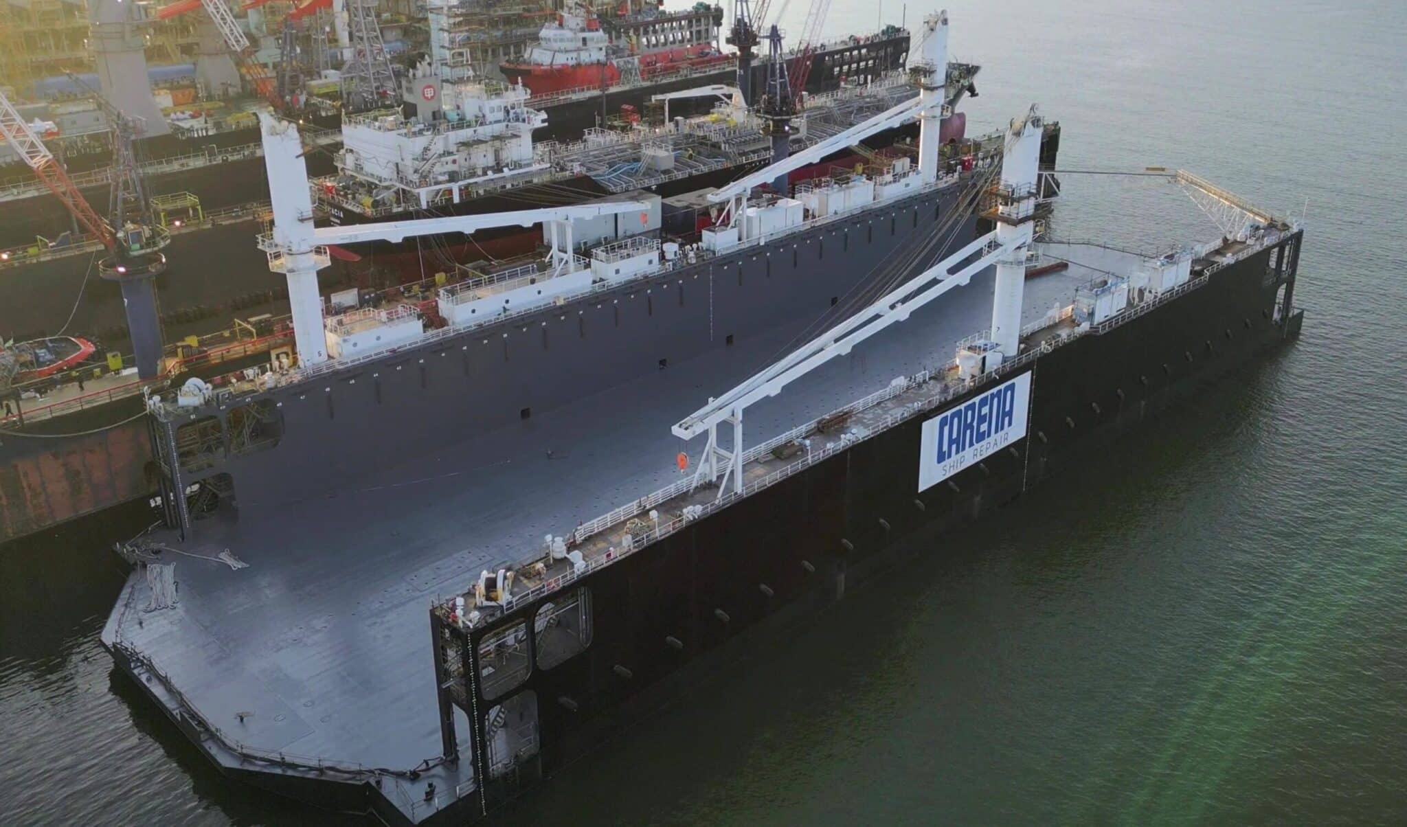 Côte d’Ivoire : Carena dévoile son nouveau dock flottant de 12.000 tonnes à Abidjan