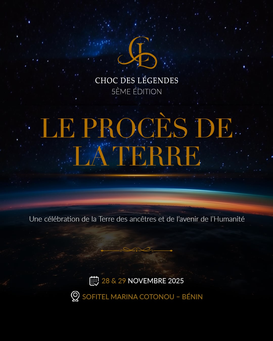 Choc des Légendes 2025 : le Bénin accueille “Le Procès de la Terre”