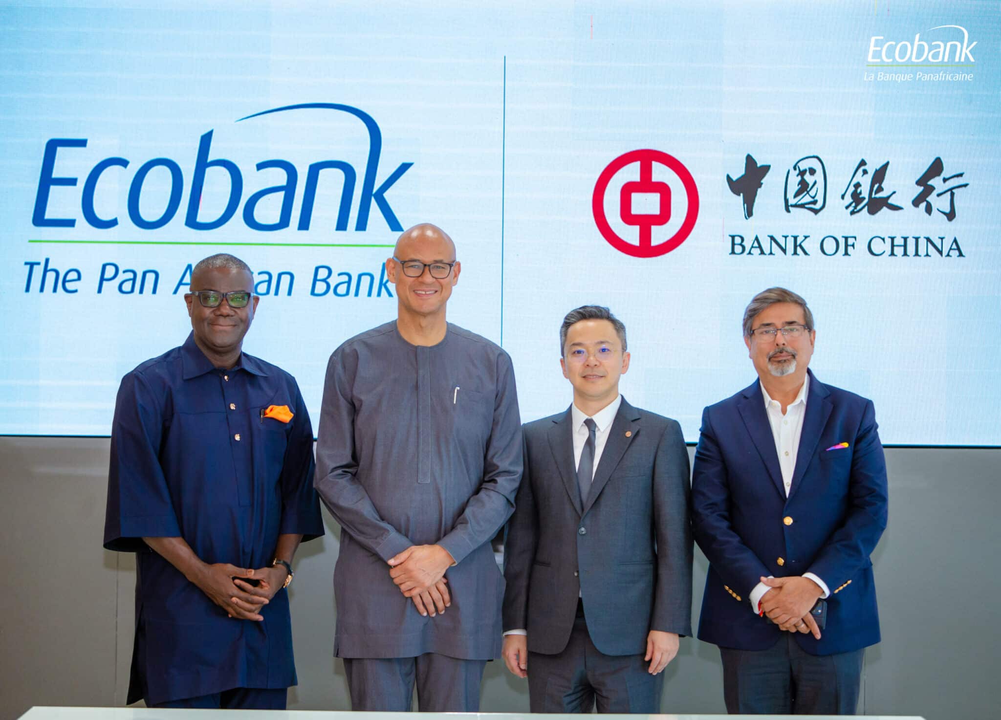 Le Groupe Ecobank et Bank of China renforcent leur coopération financière entre la Chine et l’Afrique