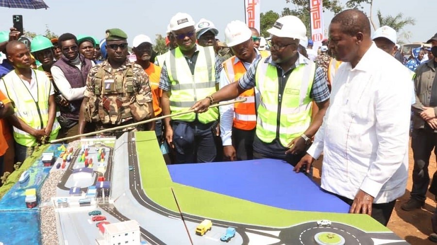 La Centrafrique lance les travaux du port fluvial de Mongoumba sur financement de la BAD