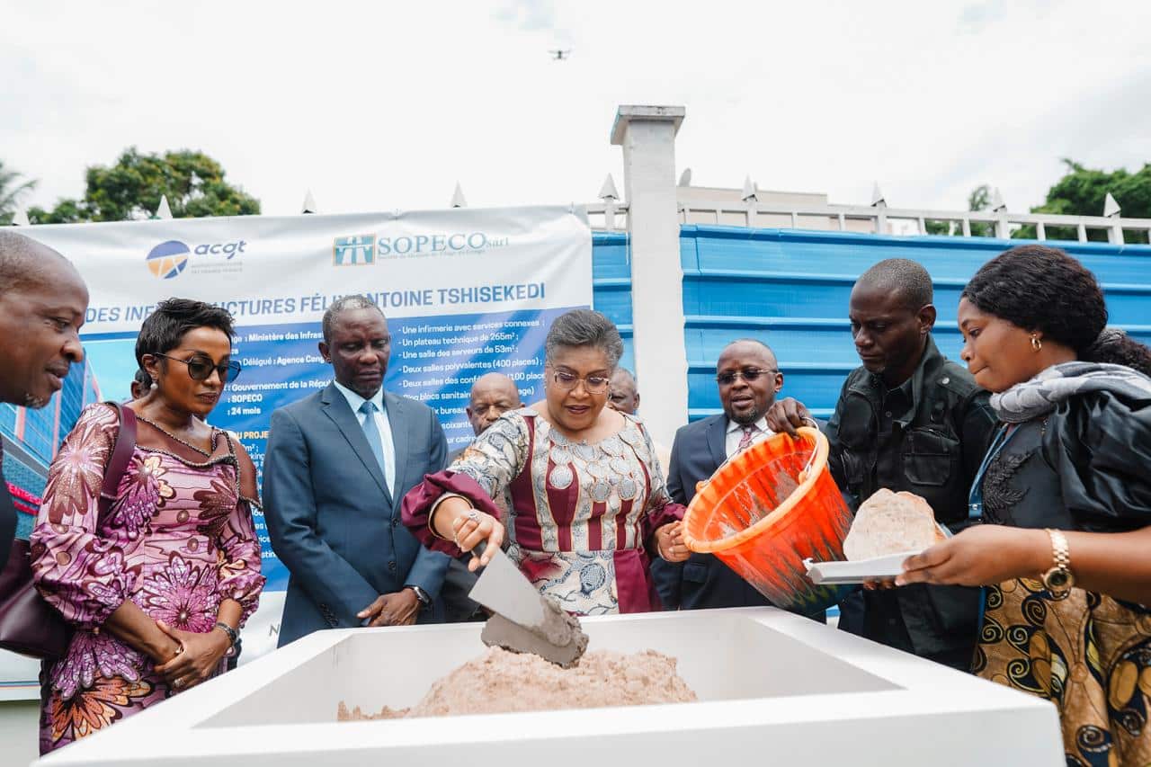 RDC : l’État engage 25 millions USD pour la construction d’un Centre des Infrastructures