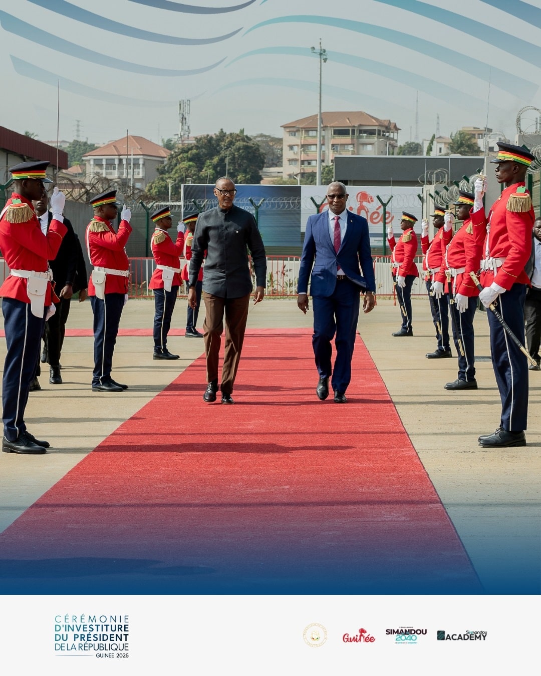 Guinée : les huit chefs d’État africains présents à l’investiture du président Mamadi Doumbouya
