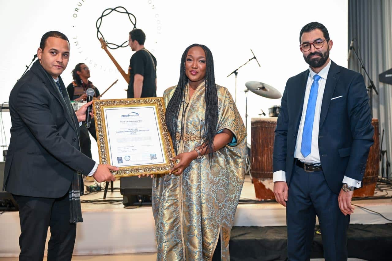 Orun obtient la certification ISO 20121:2024 pour Heirs of Greatness Day, une première pour un événement panafricain dédié aux ICC