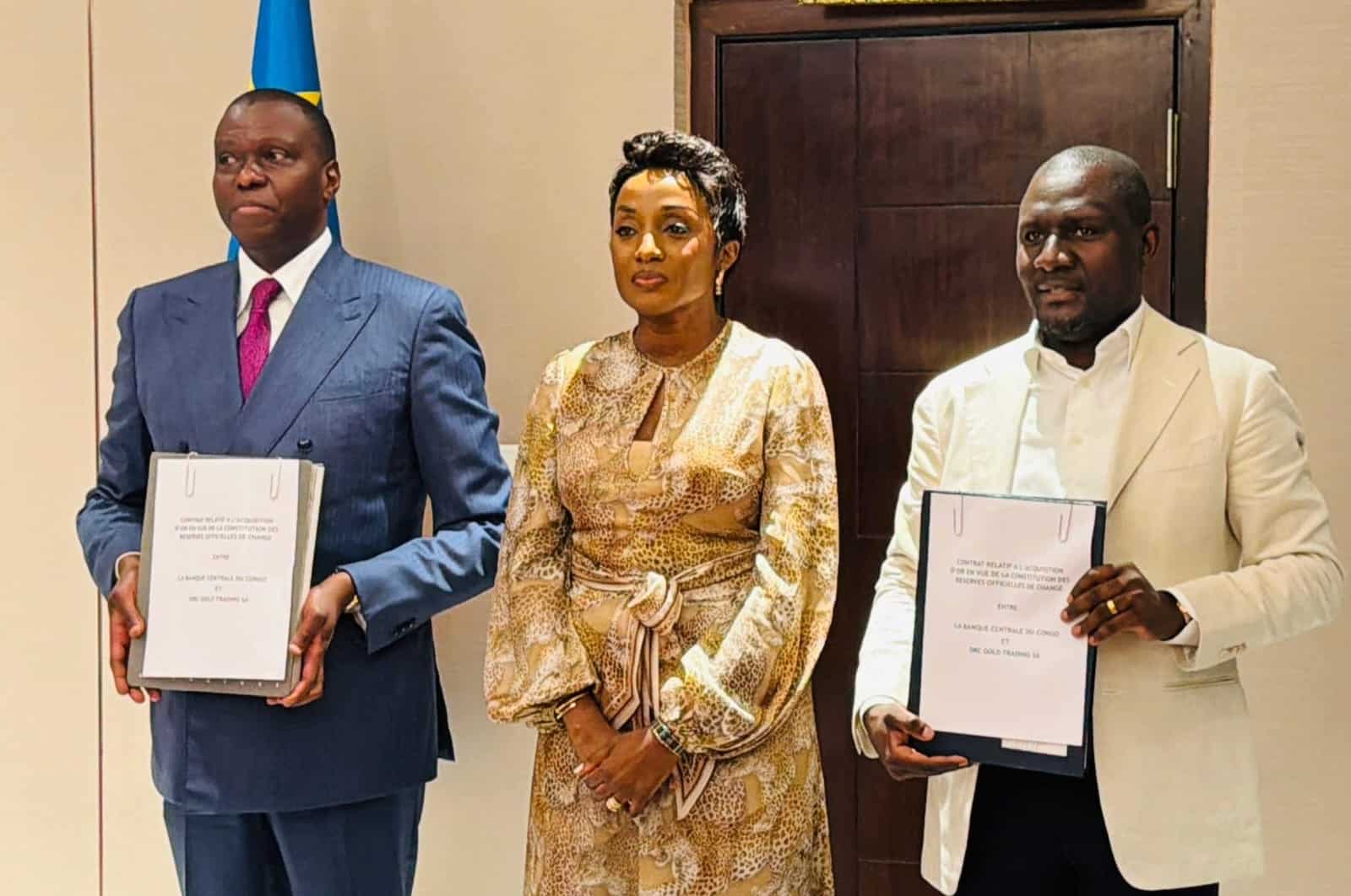 Or monétaire : accord entre la Banque Centrale du Congo (BCC) et DRC Gold Trading SA