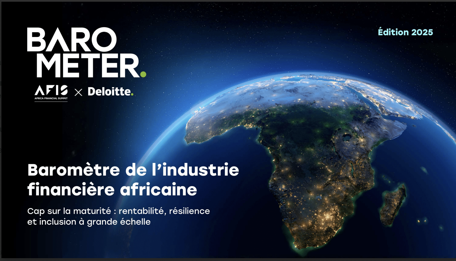 5ème édition du Baromètre de l&rsquo;industrie financière africaine