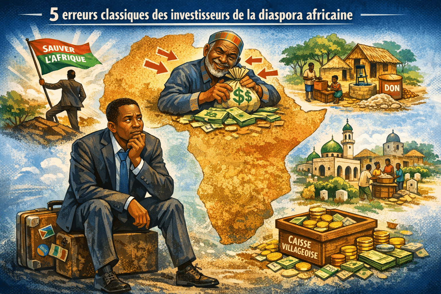 5 erreurs classiques des investisseurs de la diaspora africaine