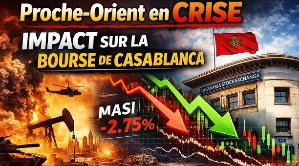 La crise au Moyen-Orient : La Bourse de Casablanca dans le rouge…
