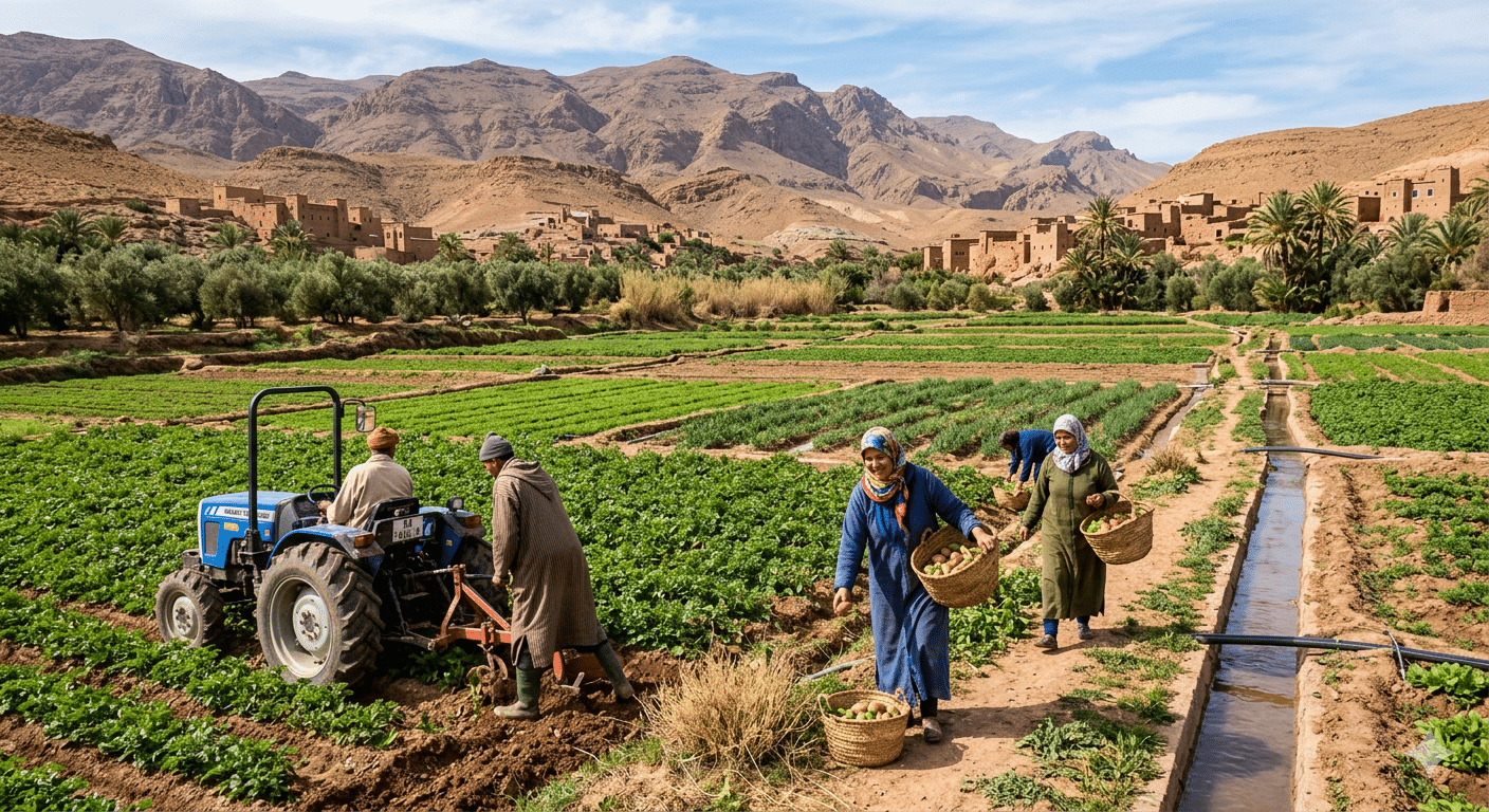 Maroc : vers une croissance record du secteur agricole en 2026