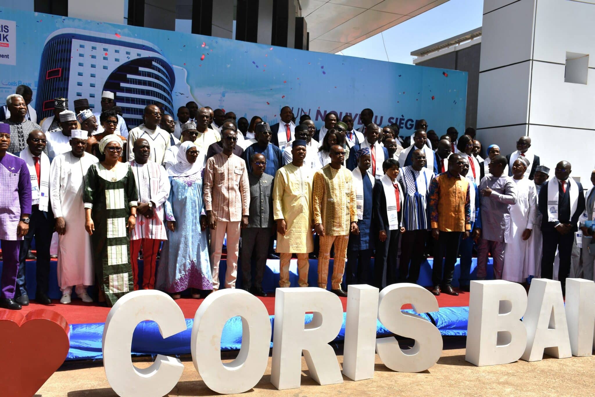 Finances: le nouveau siège social de Coris Bank International Burkina culmine à 14 étages (Reportage)