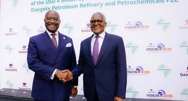 Afreximbank accompagne le Groupe Dangote dans son objectif d’un chiffre d’affaires de 100 milliards de dollars d’ici 2030