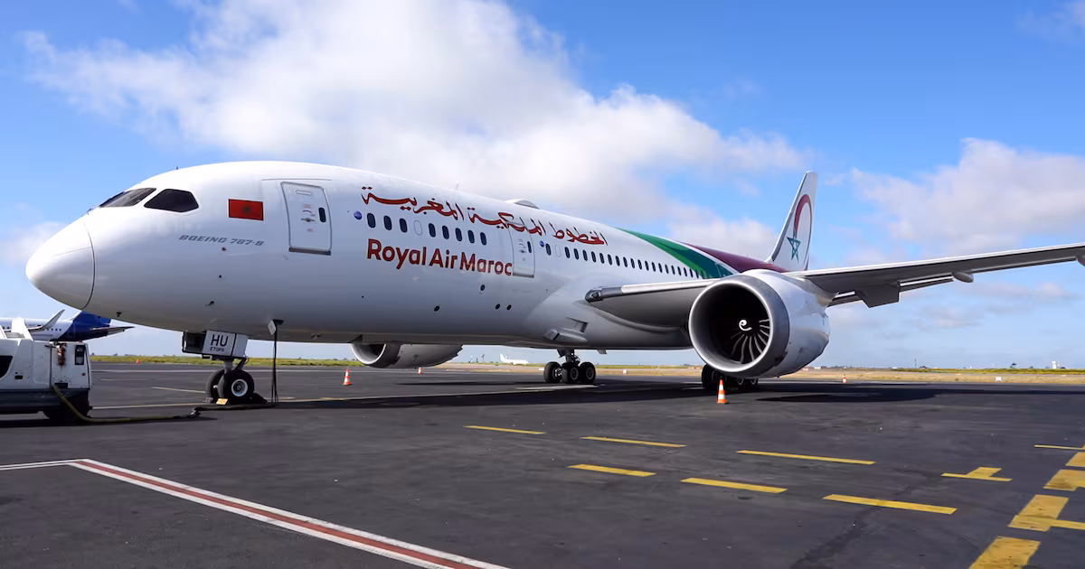 Royal Air Maroc réceptionne un nouvel appareil long-courrier de type Boeing 787-8 Dreamliner