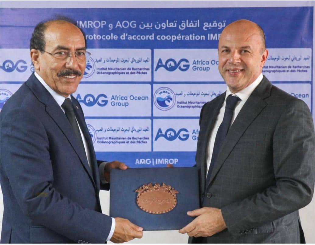 Mauritanie : Africa Ocean Group et Institut Mauritanien de Recherche Océanographique et des Pêches (IMROP) scellent un partenariat stratégique pour une pêche durable