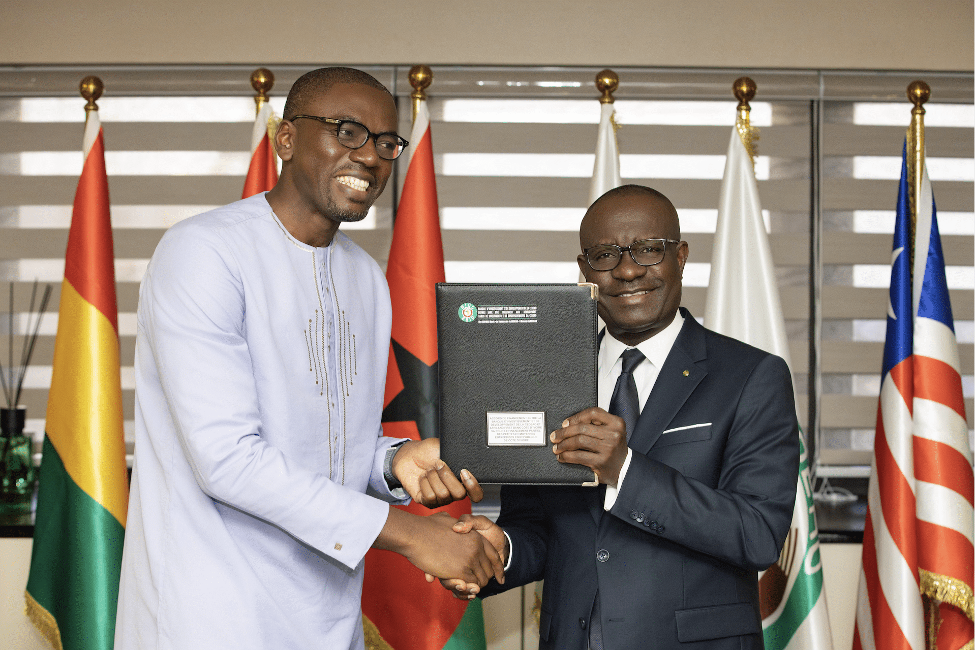 La BIDC et Afriland First Bank CI concluent un partenariat de 10 milliards FCFA pour soutenir la croissance des PME en Côte d’Ivoire