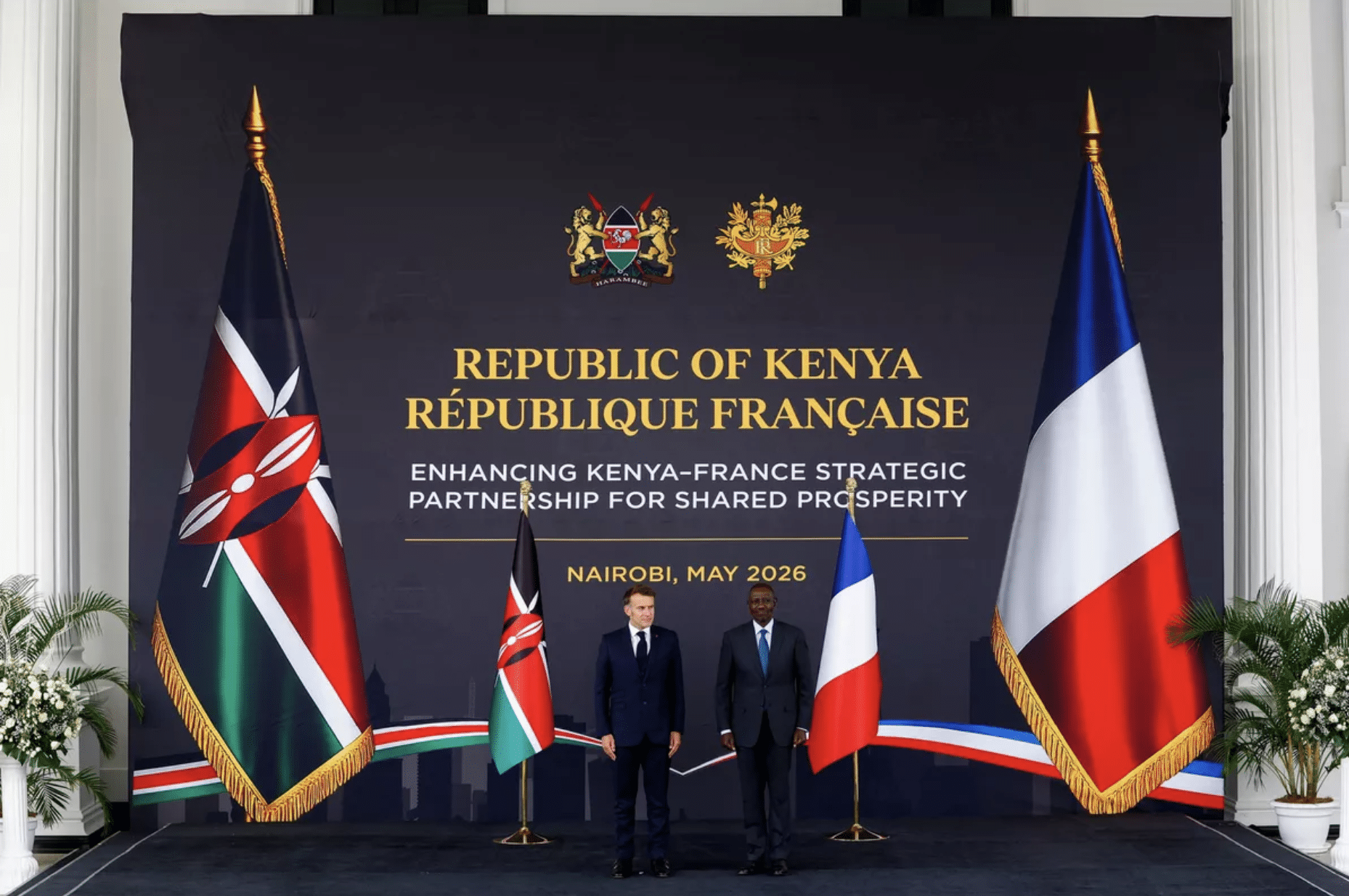 Sommet Africa Forward: Rodolphe SAADÉ signe avec le Gouvernement de la République du Kenya un accord de partenariat stratégique