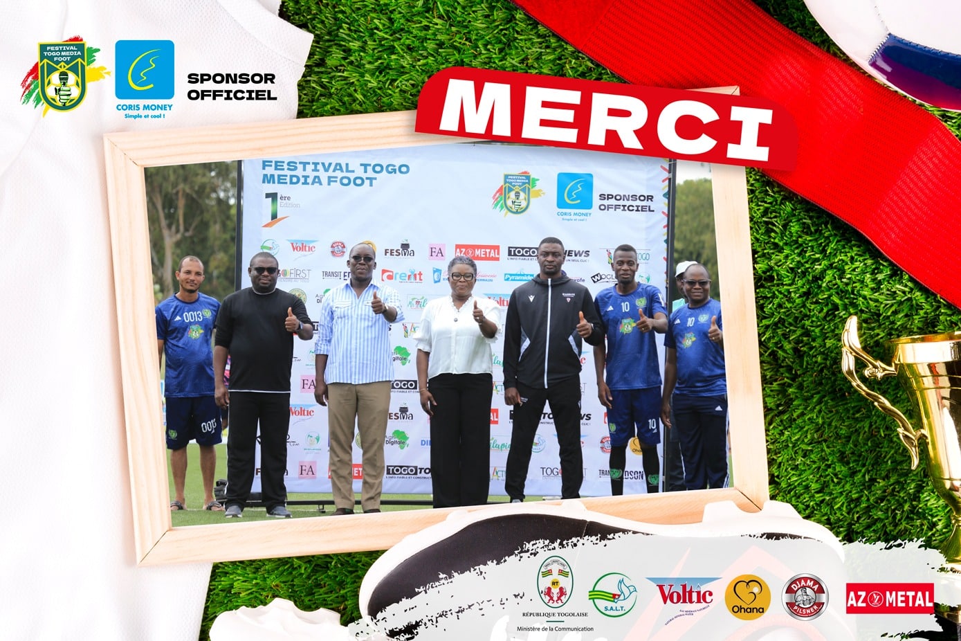 Le Comité d’Organisation du Festival Togo Média Foot exprime sa reconnaissance et lance l’édition 2