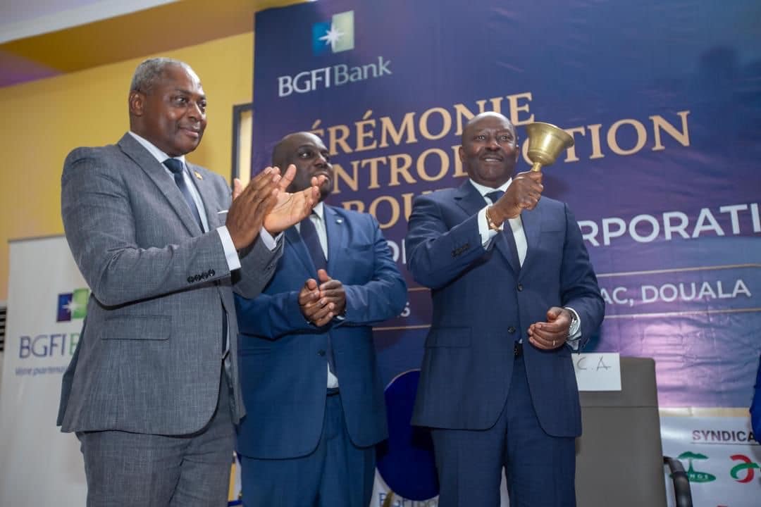 BVMAC : première journée de cotation de BGFI HC et premier bond (+2,5%)
