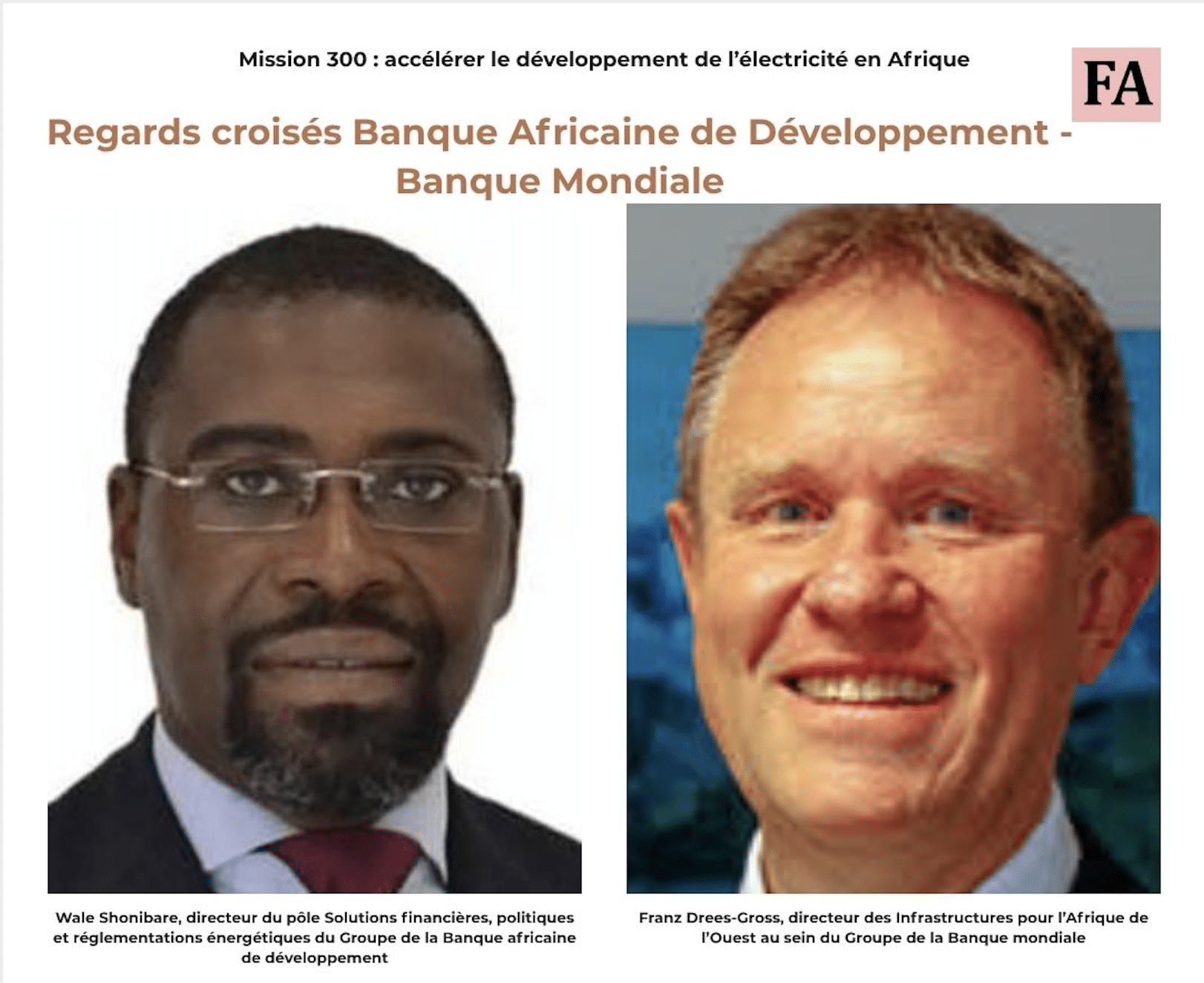 Mission 300 : accélérer le développement de l’électricité en Afrique