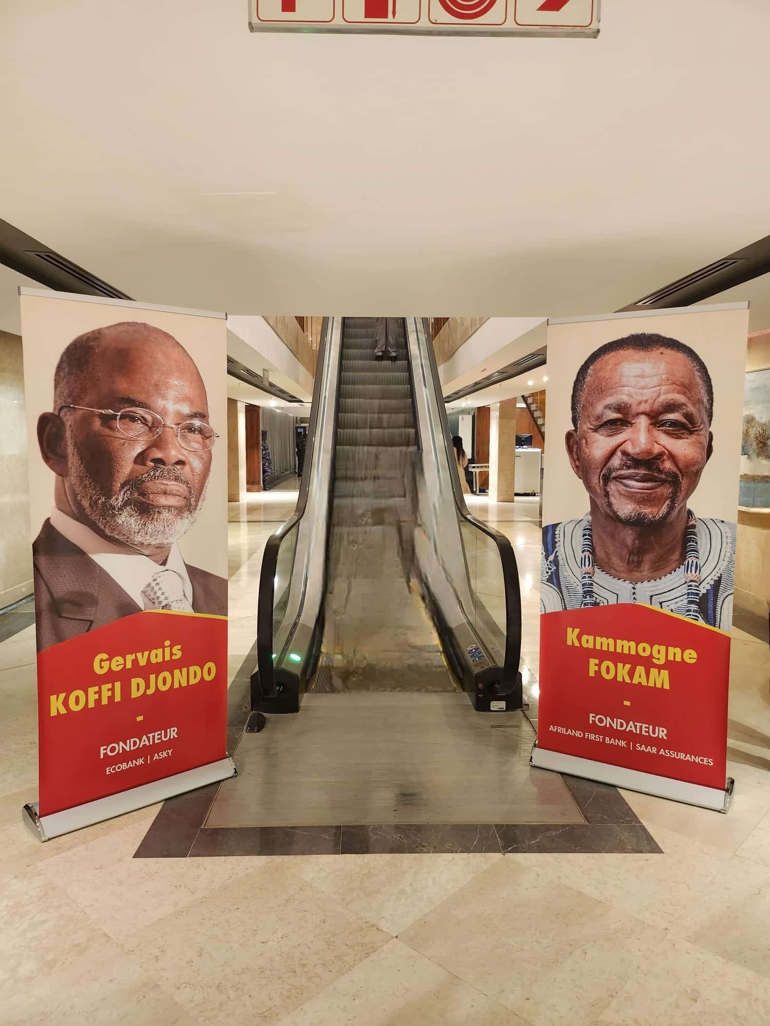 Lomé rend hommage à deux capitaines d’industrie africains : Gervais Koffi Djondo et Paul Kammogne Fokam
